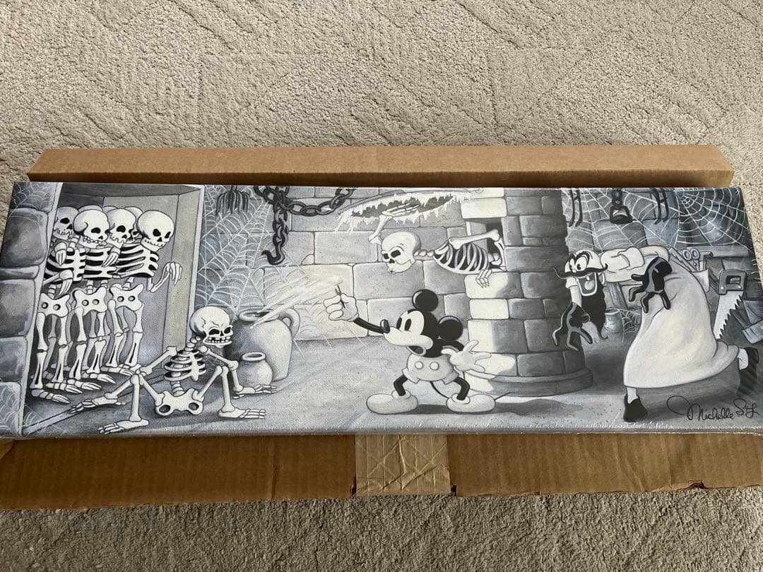 新品　WDW限定 ディズニー　アート　ミシェルセントローレン