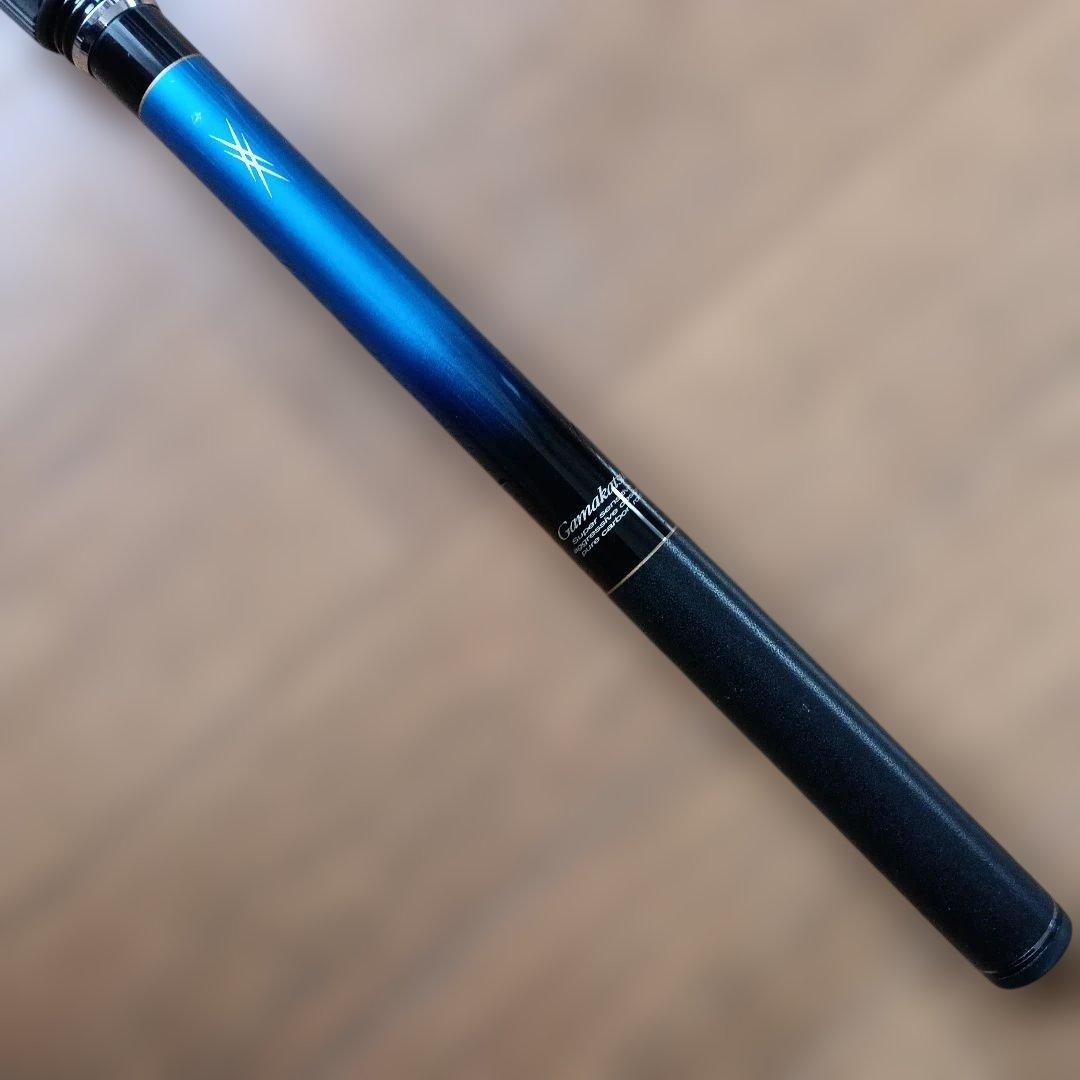 がまかつ　海上釣堀ロッド　リアルスペック　H400　超美品　カセ　イカダ　磯　等