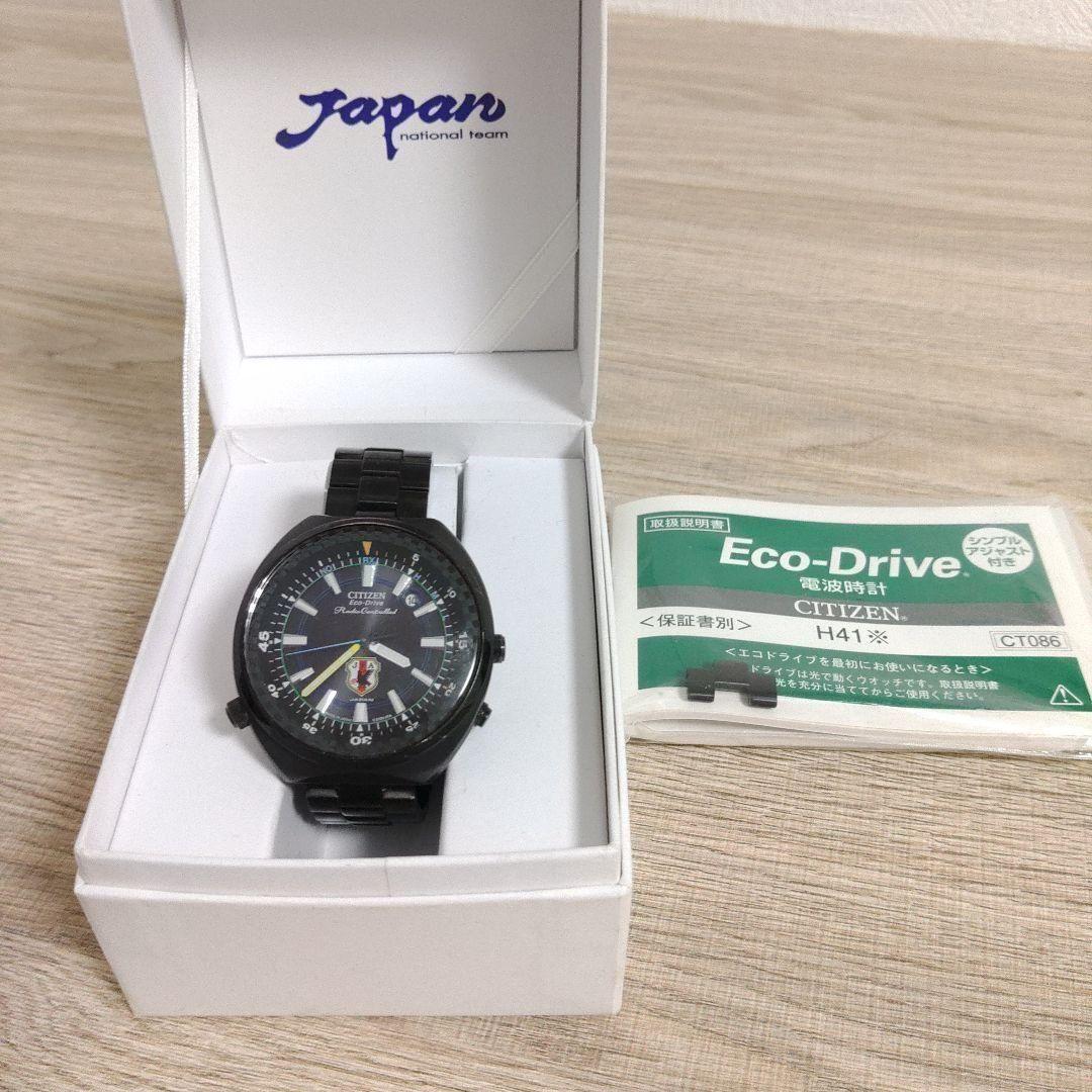 シチズン サッカー 日本代表 500本限定デザイン　エコドライブ