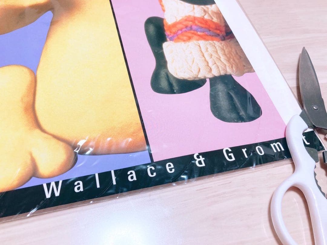 【新品未開封】ウォレスとグルミット　オリジナルポスター　アードマンスタジオ展限定