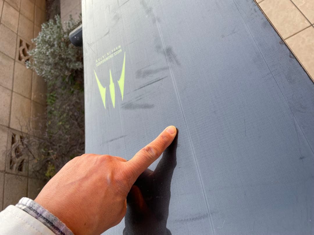 特典あり★来期デザイン★MOSS X 157.5★滑走1回のみ★