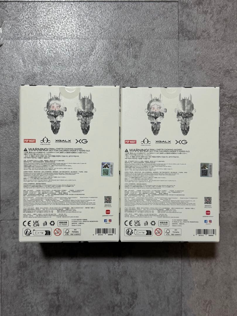 ③ スカルパンダ XG 2つセット POPMART