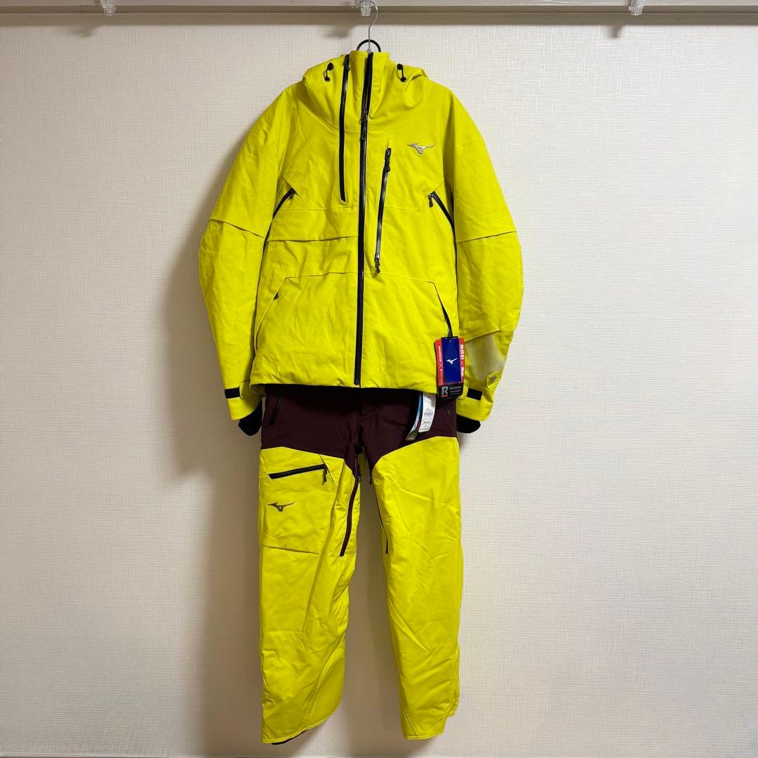 【新品未使用】【チームウェアデモ用】Mizuno スキーウェア上下セット XS