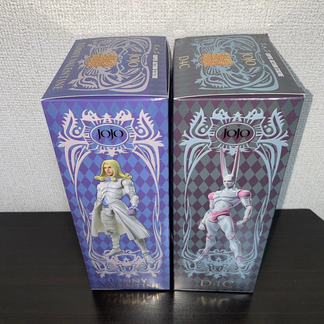 超像可動 ジョジョの奇妙な冒険 第7部 ファニー・ヴァレンタイン D4C 2種