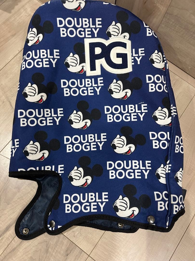 パーリーゲイツ　ミッキーコラボ　キャディーバック　ヘッドカバー　セット