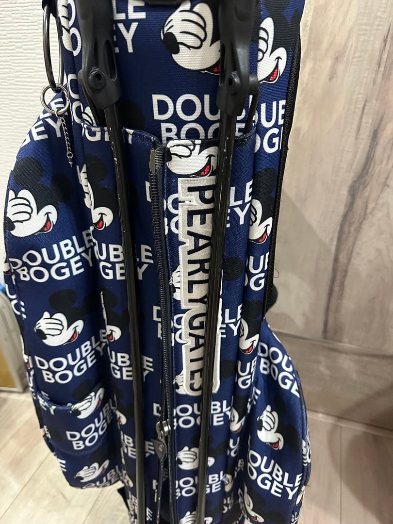 パーリーゲイツ　ミッキーコラボ　キャディーバック　ヘッドカバー　セット