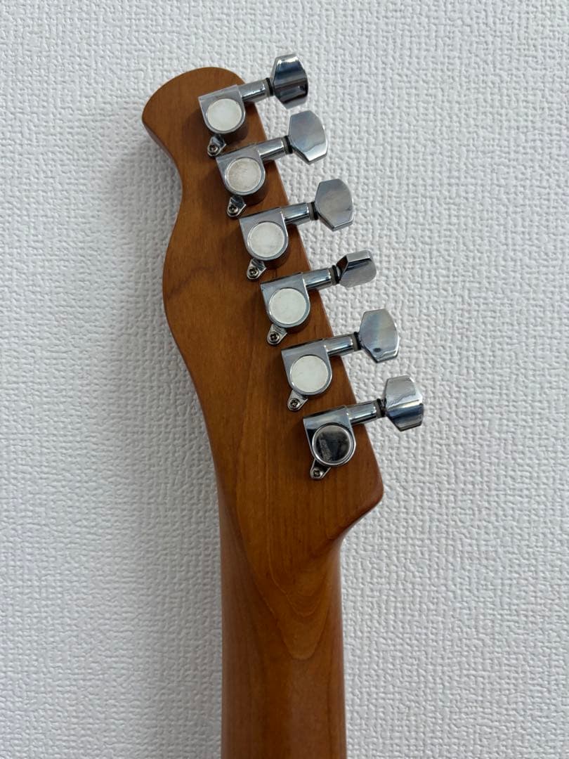 Bacchus テレキャスター イエロー　エレキギター