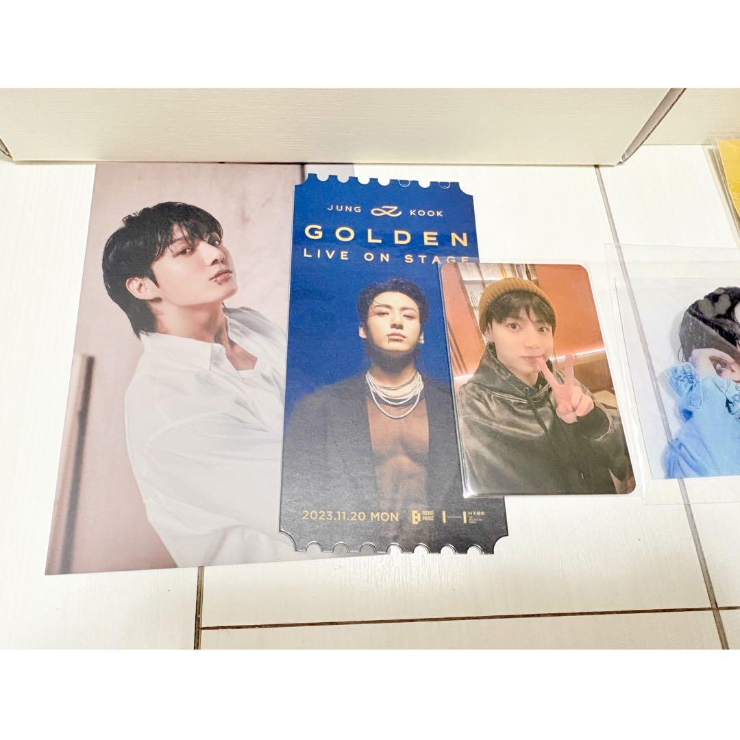 bts ジョングク ショーケース　ソンムル　抜け無し　トレカ　golden