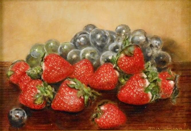 山中雅彦　 　　苺と葡萄