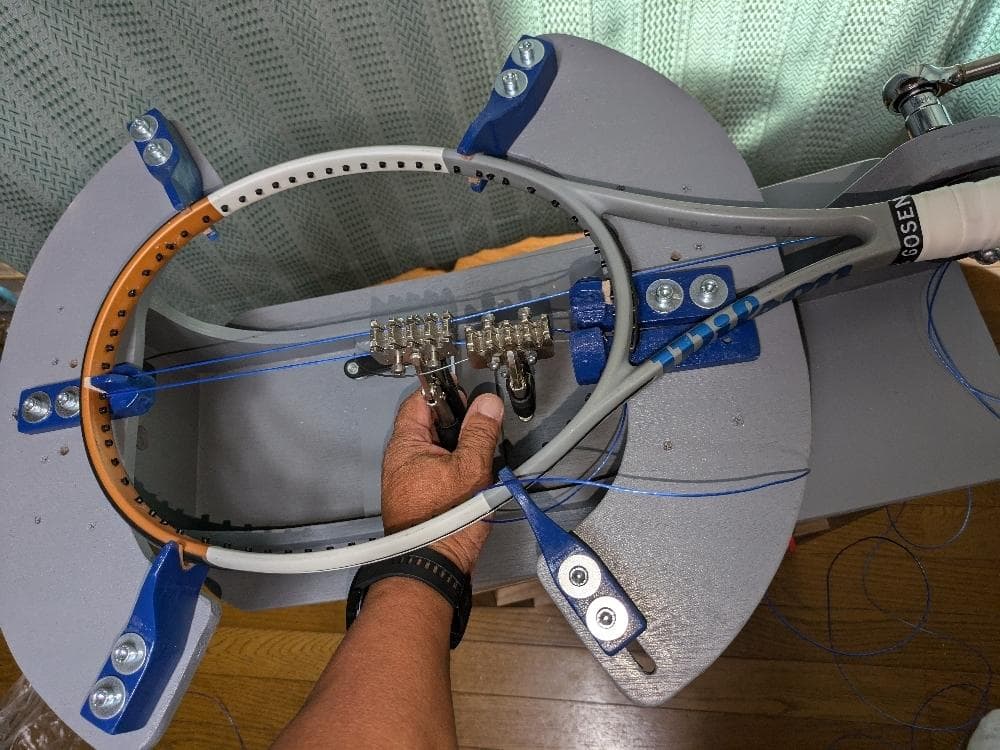 ストリングマシン(ガット張り機)TG-5