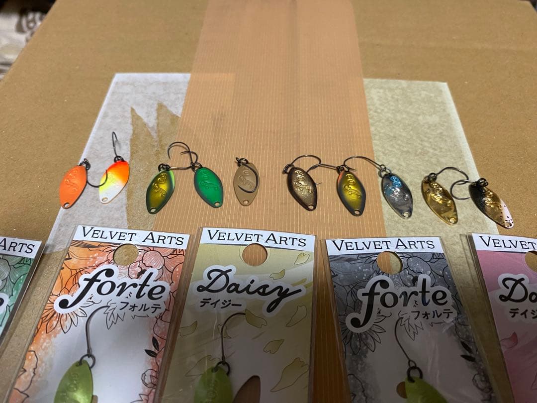 ベルベットアーツ フォルテ、デイジー20枚セット新品と中古