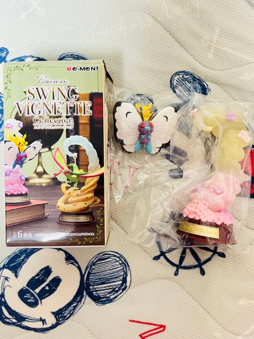 【未開封5/開封1】ポケモン スウィングヴィネット 6個セット