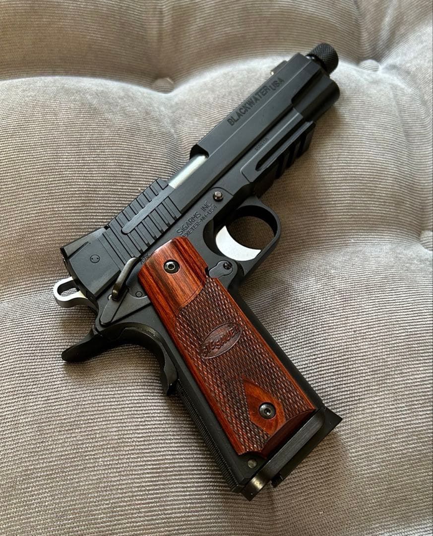 【WA】SIG1911ブラックウォーター／アルタモントグリップ【美品】