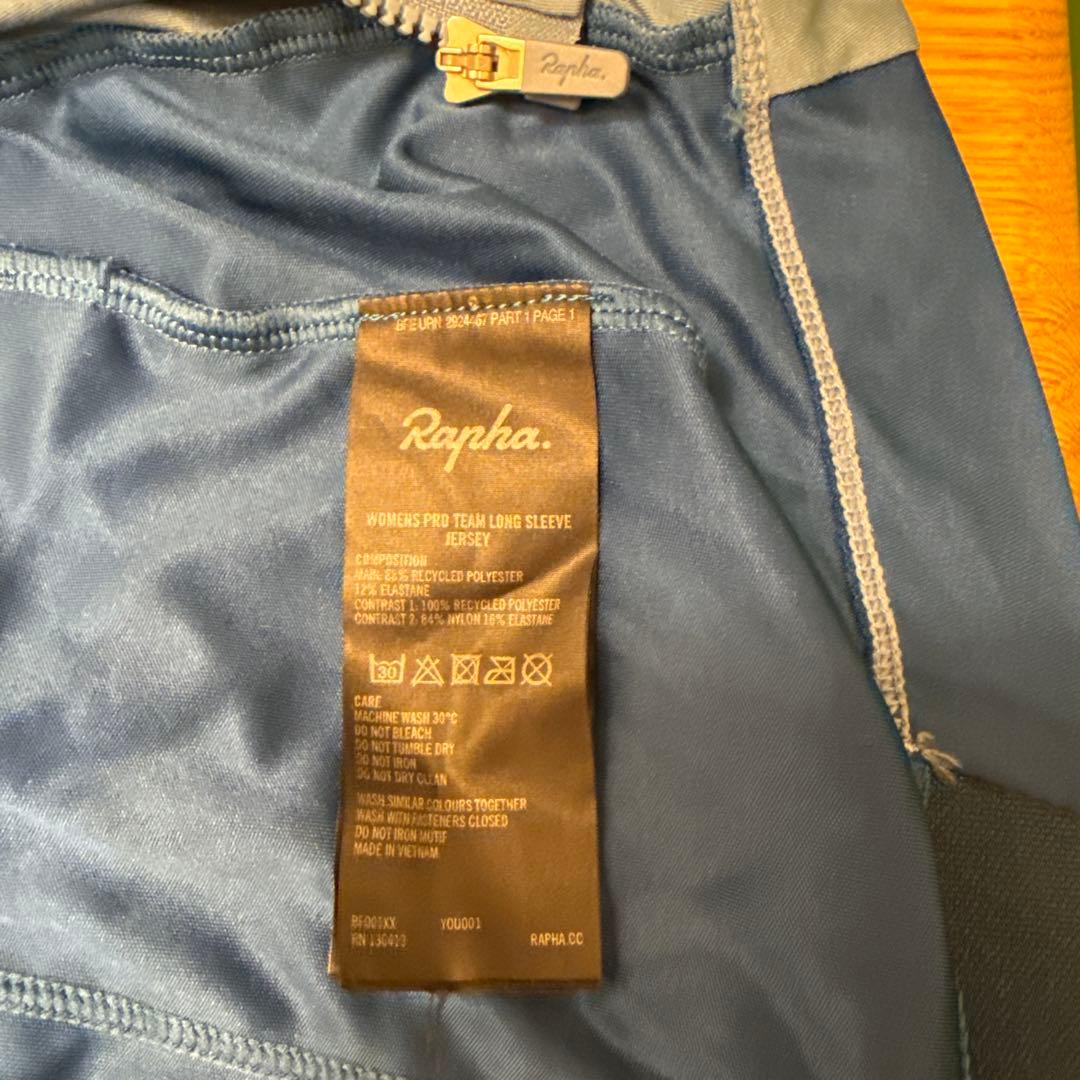 Rapha サイクルジャージ レディース長袖 グレー/ネイビー