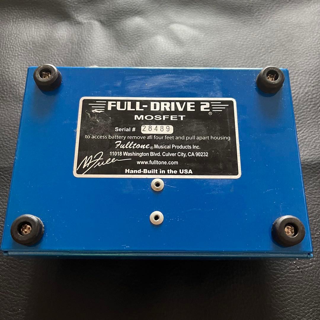 ジ*ミ様 名機・Fulltone Fulldrive2 mosfet overd