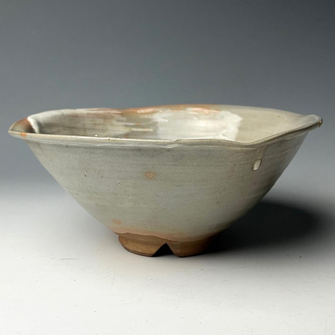 初荷 萩茶碗 萩焼 御本 割高台 有名小説家蒐集品 SN97