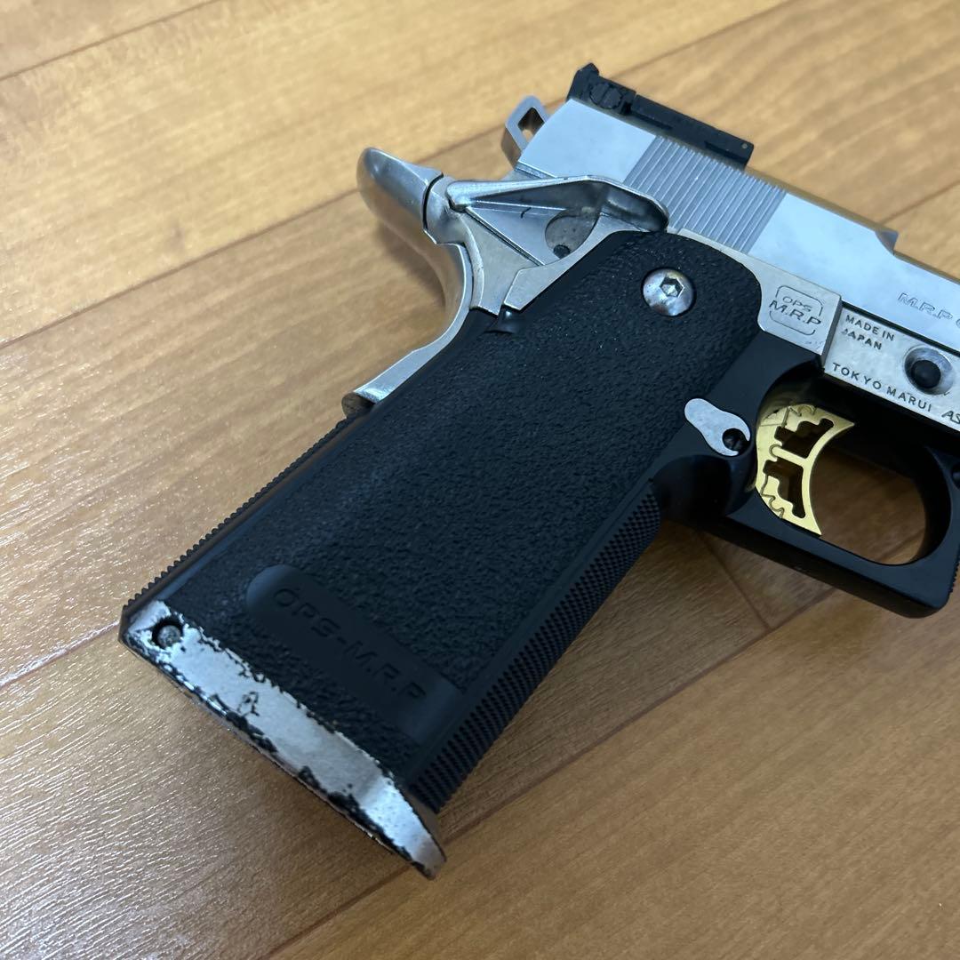 K*z様 ハイキャパ5.1 ガスガン シルバー ブラック