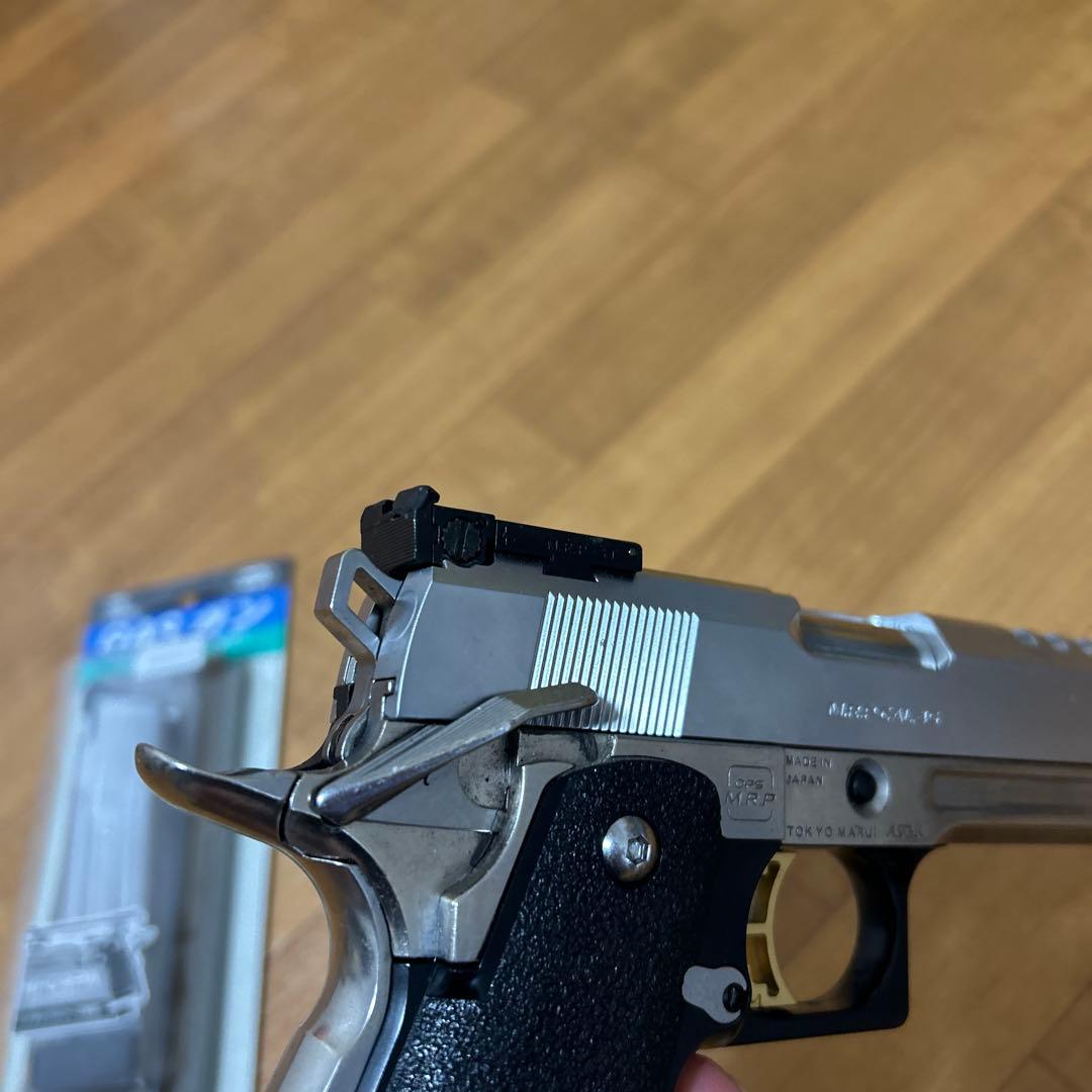 K*z様 ハイキャパ5.1 ガスガン シルバー ブラック