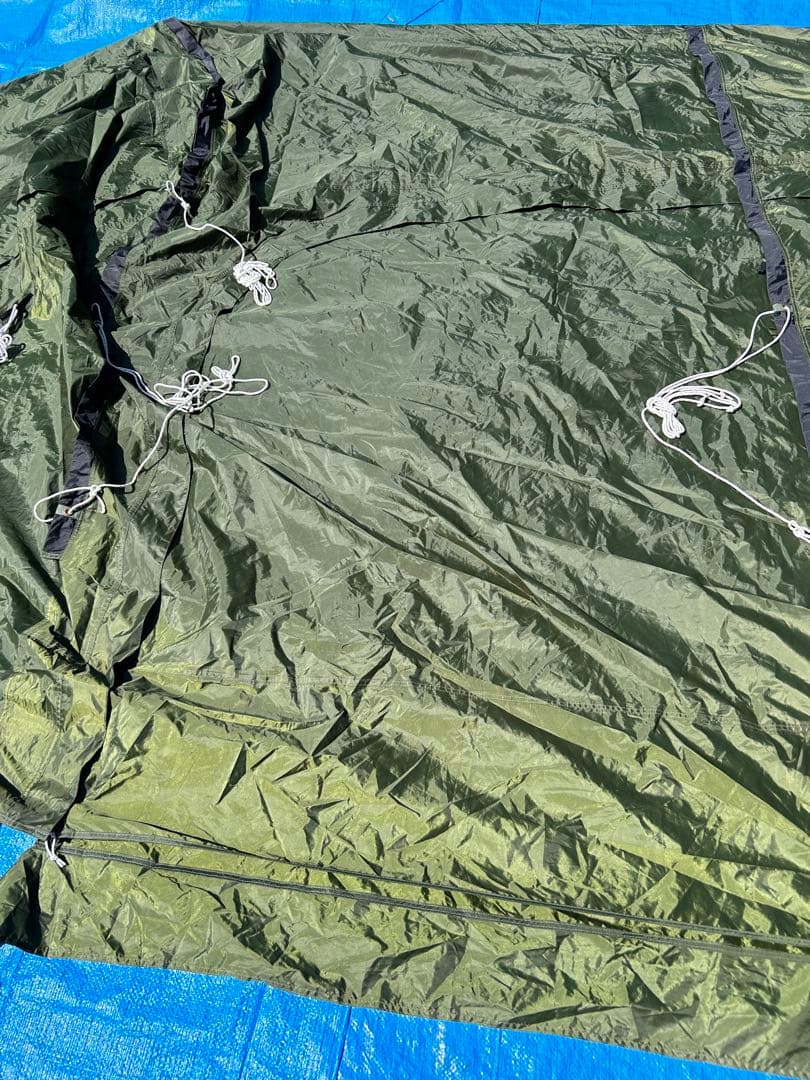 【美品】DOD カマボコテント 3(S) T3-688-KH カーキ