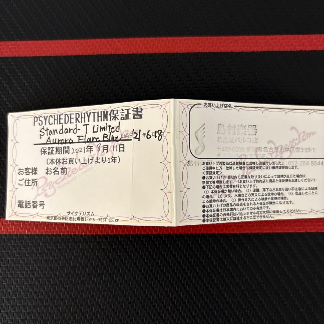 Psychederhythm サイケデリズム Standard-Ｔ ギター