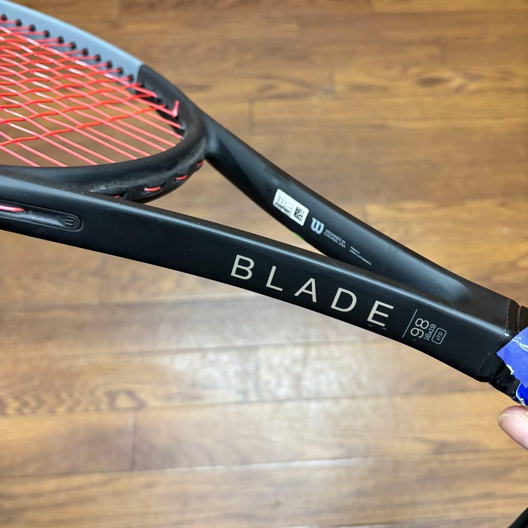 ☆美品☆【WILSON】BLADE 98 16x19 VERSION 7.0