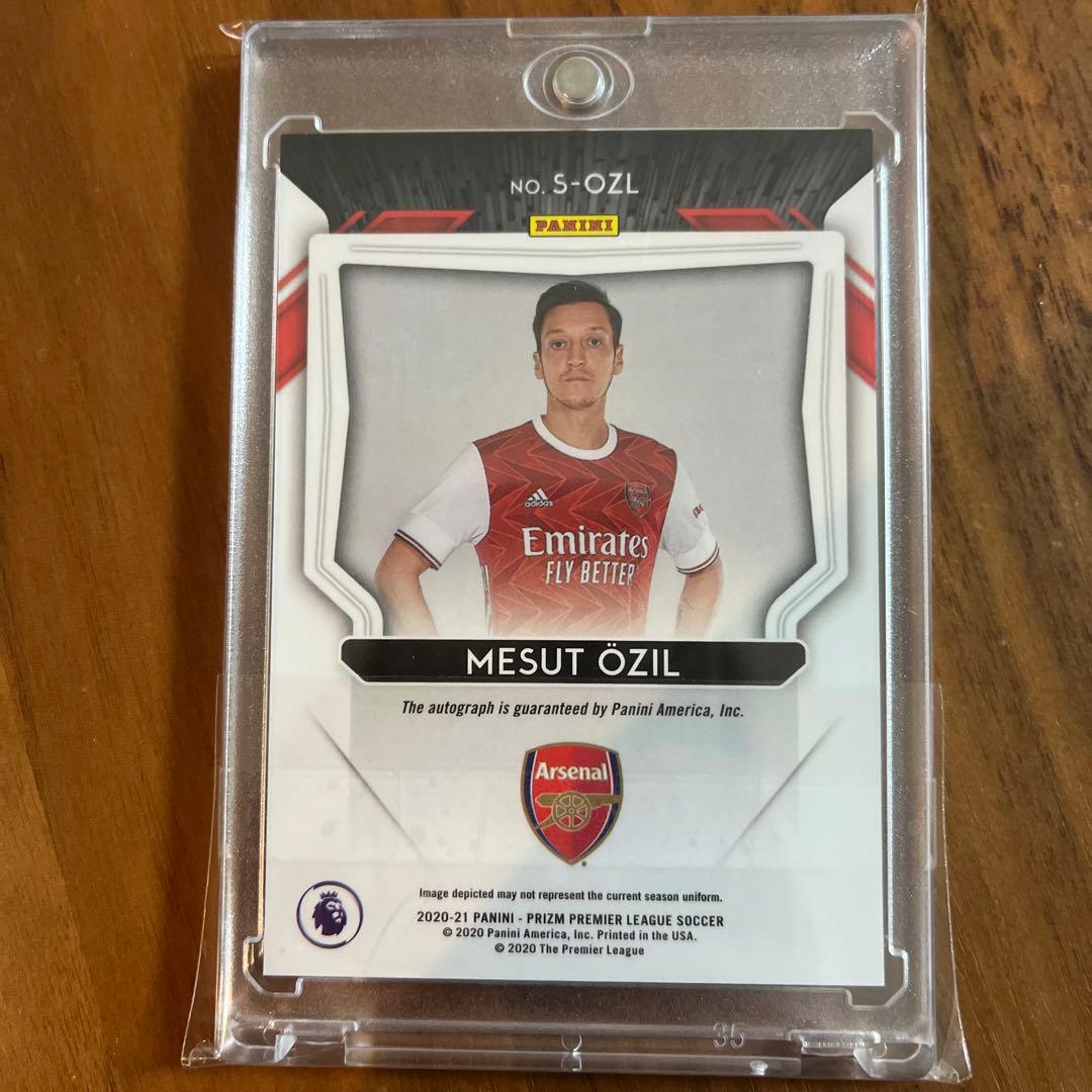 panini メストエジル　サインカード