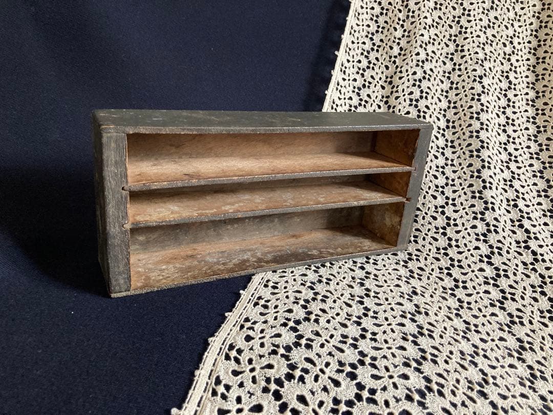 フランスアンティーク 渋い色 味わい深い レターラック