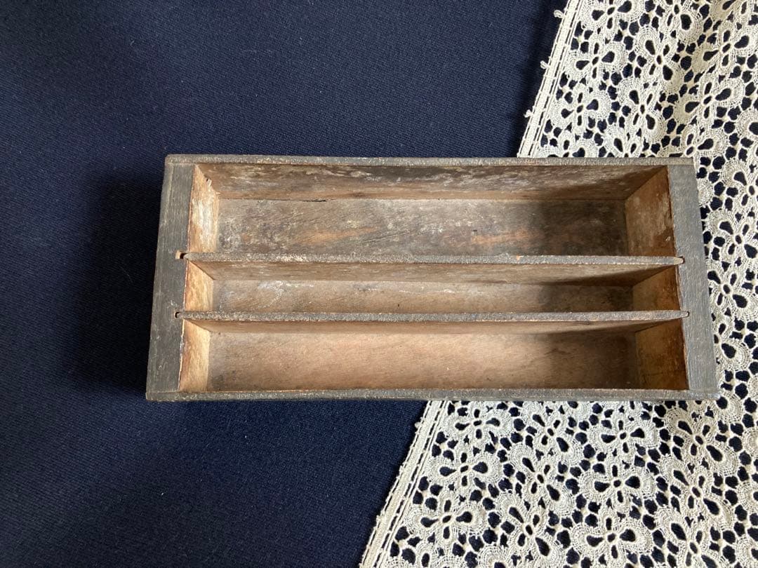 フランスアンティーク 渋い色 味わい深い レターラック