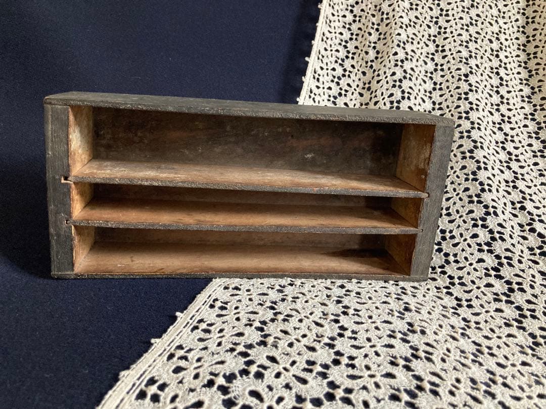 フランスアンティーク 渋い色 味わい深い レターラック