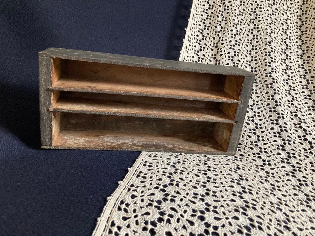 フランスアンティーク 渋い色 味わい深い レターラック