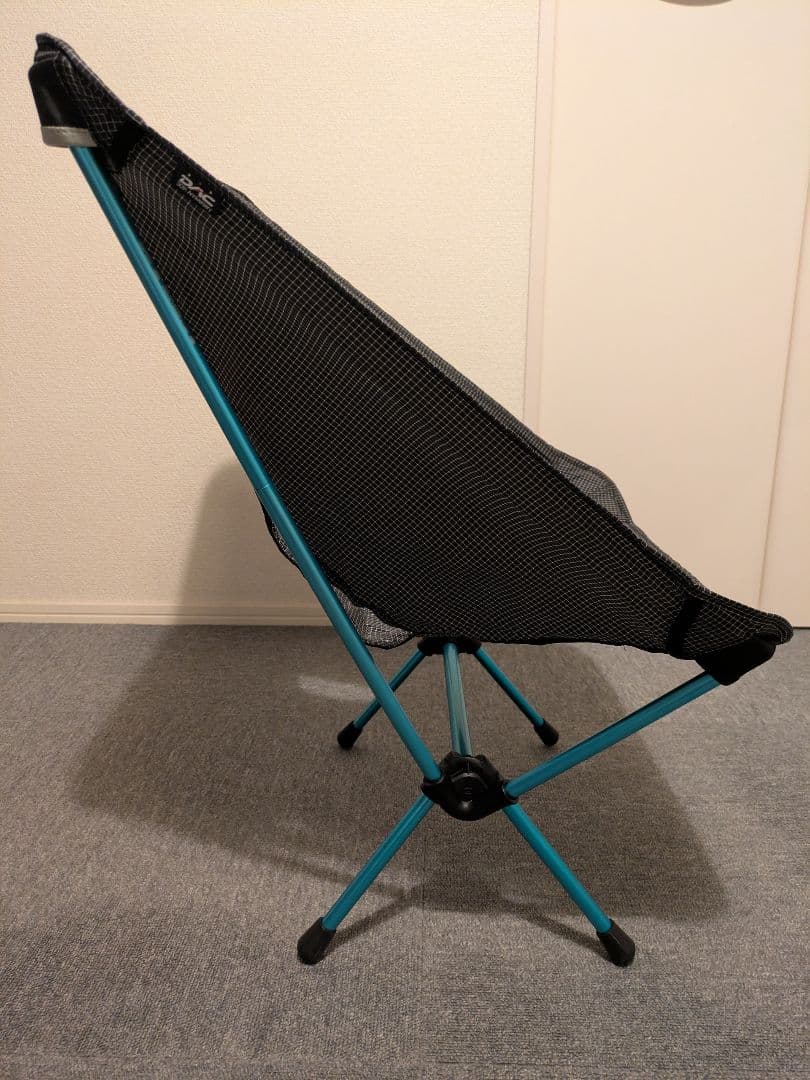 超絶軽い♪Helinox ヘリノックス チェアゼロ　ブラック　（中古）