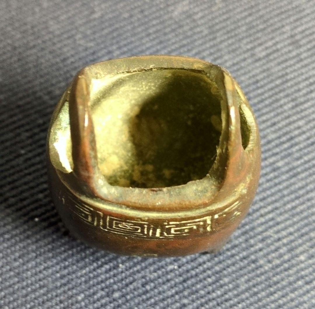 ヨ*ヨ様 煎茶道具　古銅製　香炉 　木箱付き