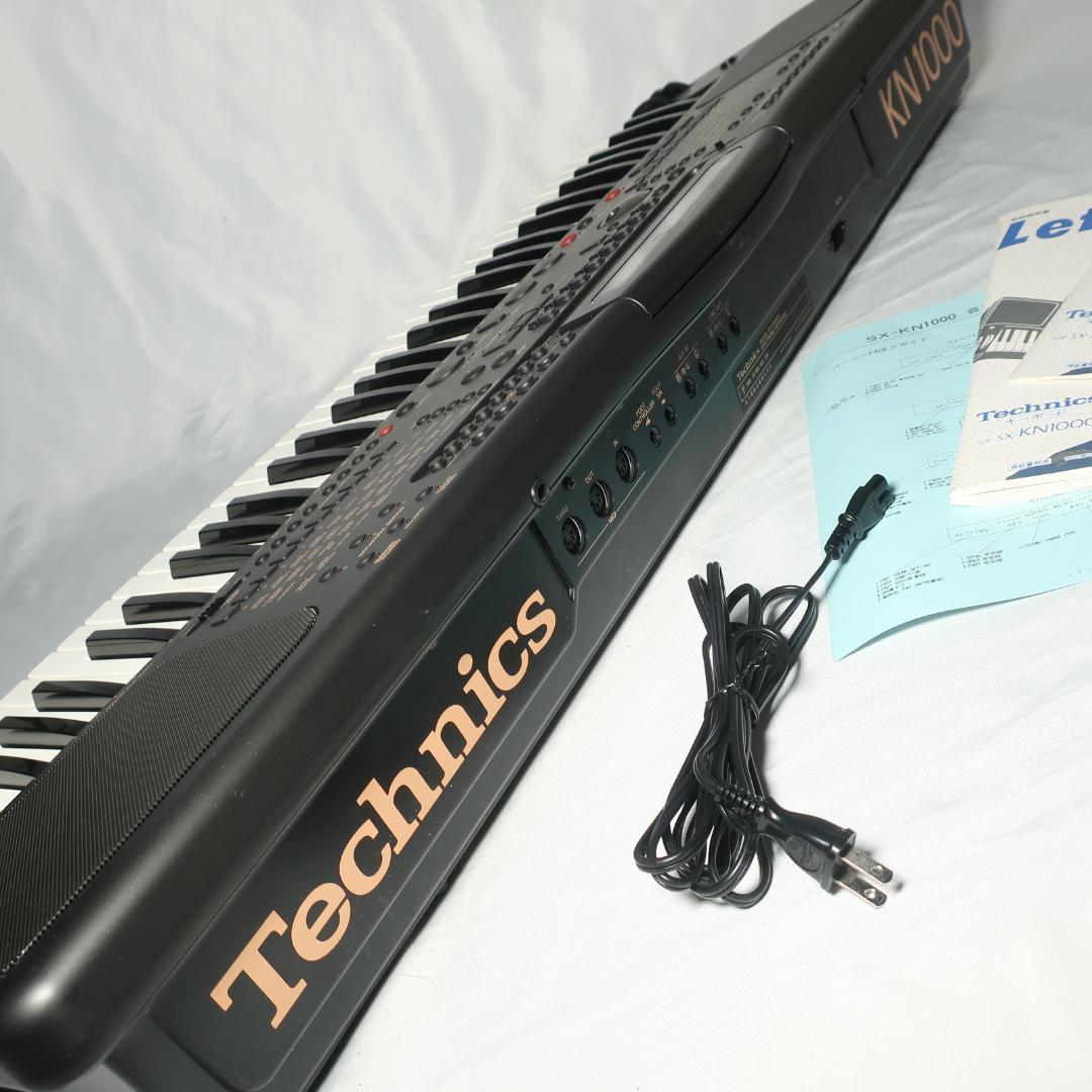 美品 Technics KN1000 シンセサイザー PCMキーボード 61鍵