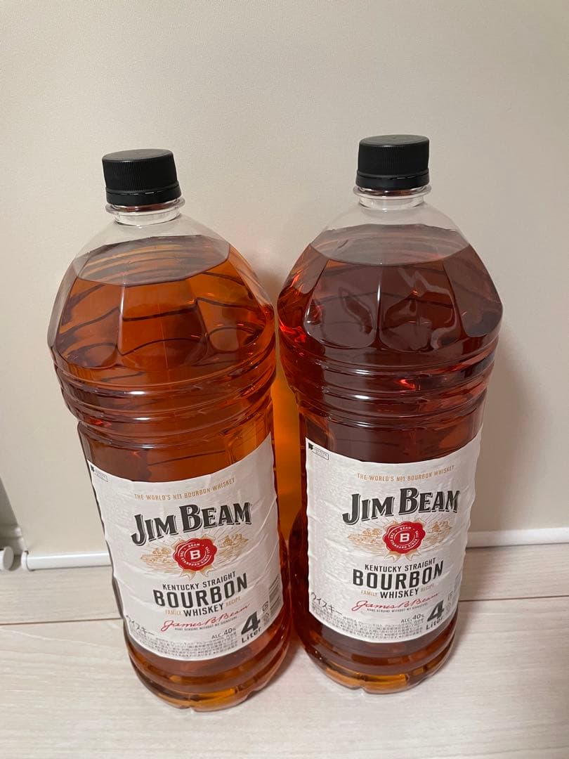 ウイスキージムビーム4L2本セット