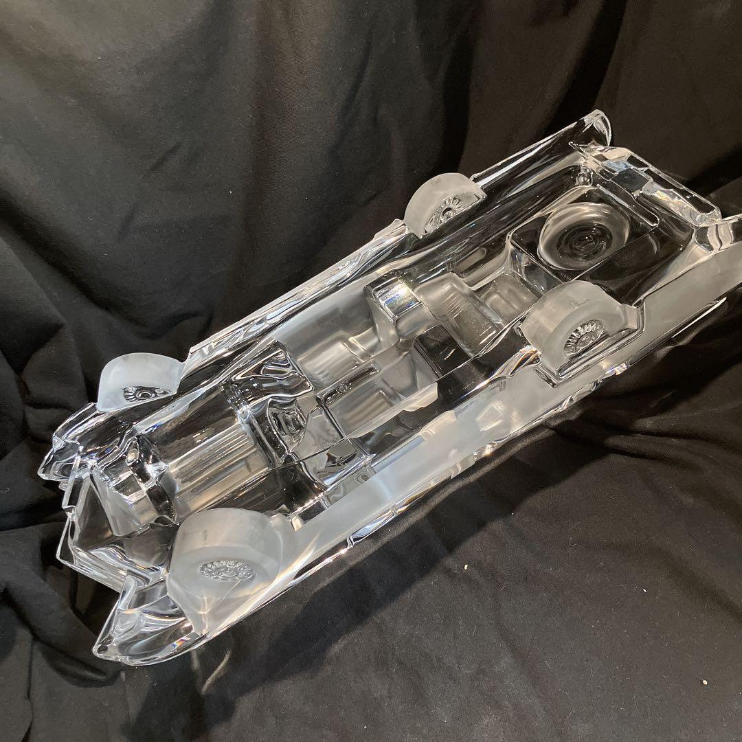 ドームフランス クリスタル キャデラック エルドラド オブジェ 水晶 自動車