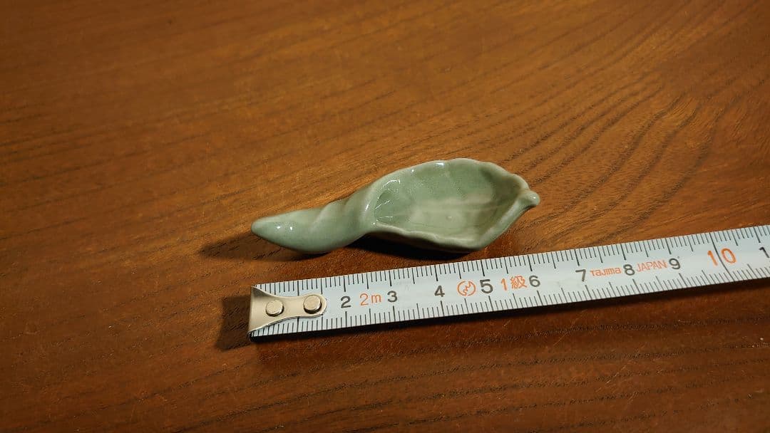 李朝　高麗　青磁　筆置　アンティーク青磁　蔵出し　１客