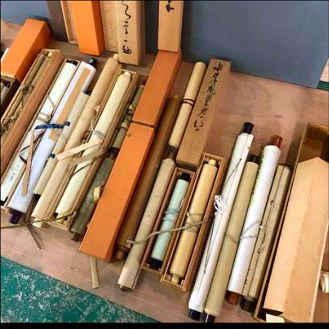 掛け軸　アンティーク　時代物　まとめ売り