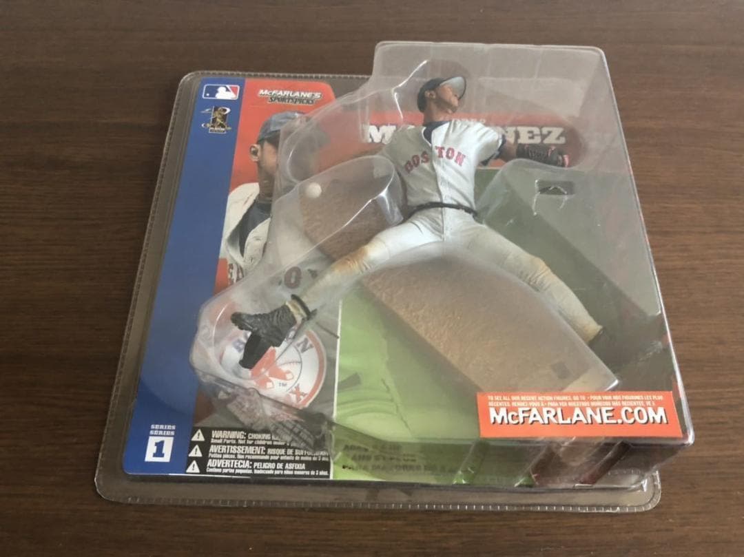 【未開封】「ペドロ・マルティネス（アウェイ） #45 ボストン・レッドソックス」