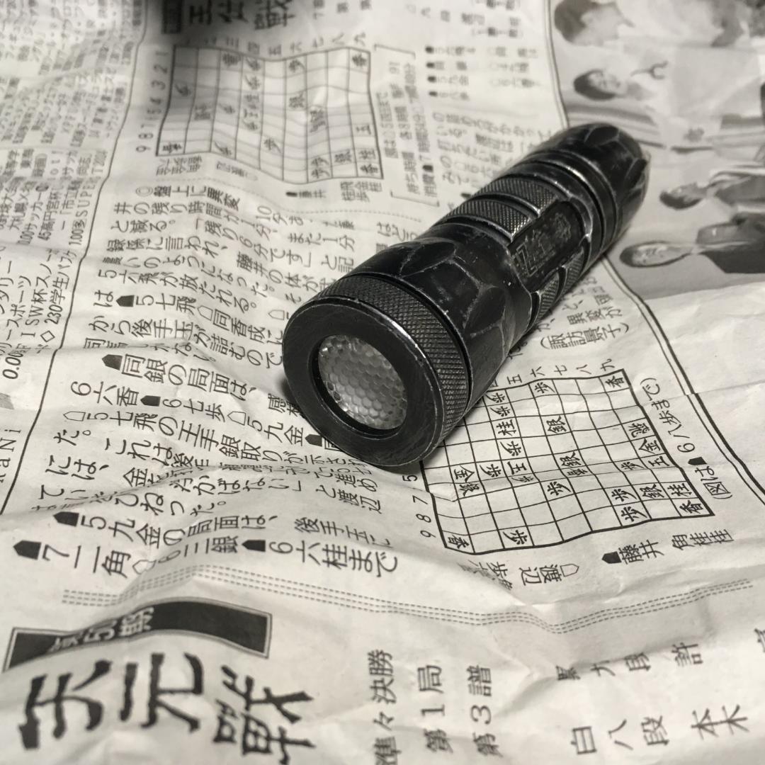 日亜519A 5000k ELZETTA Alpha CR123A 電池1本