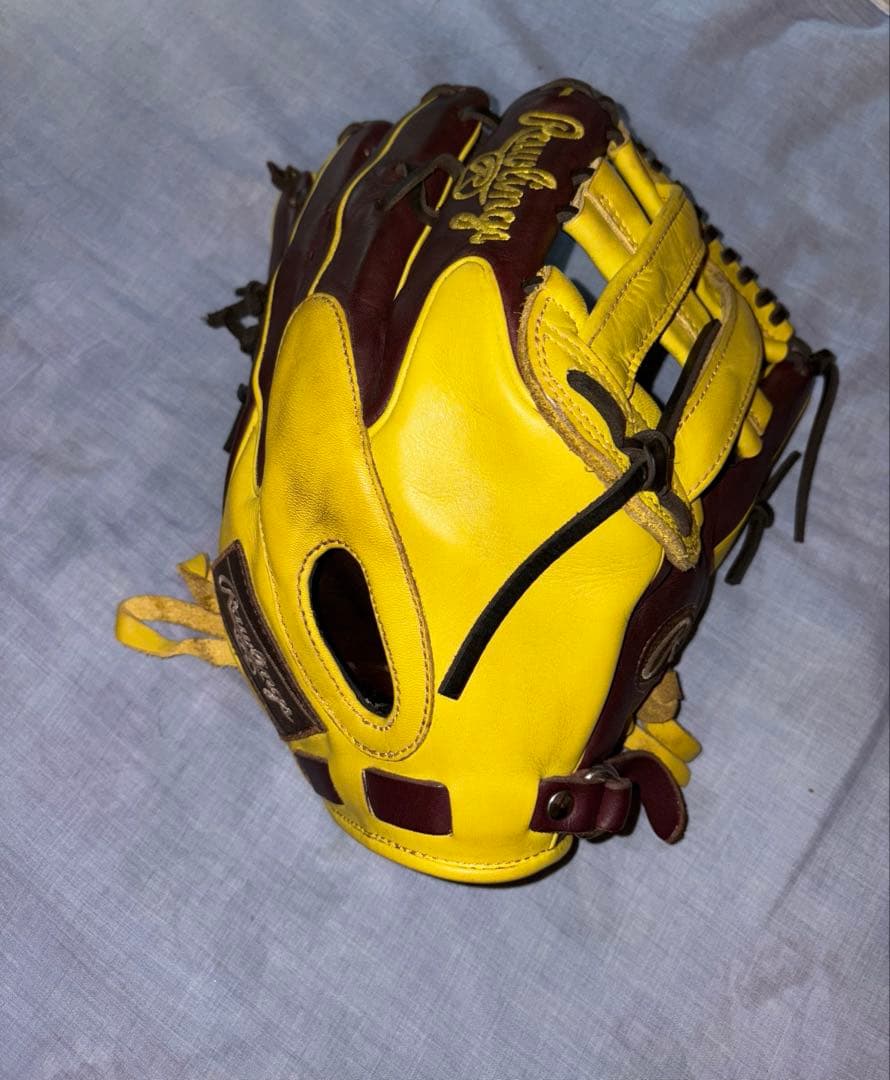 軟式 ローリングス HOH MLB COLOR SYNC 外野手 右投12.8