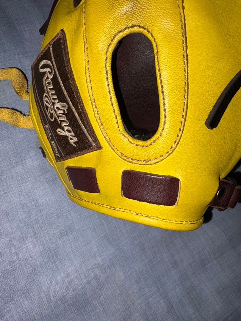 軟式 ローリングス HOH MLB COLOR SYNC 外野手 右投12.8