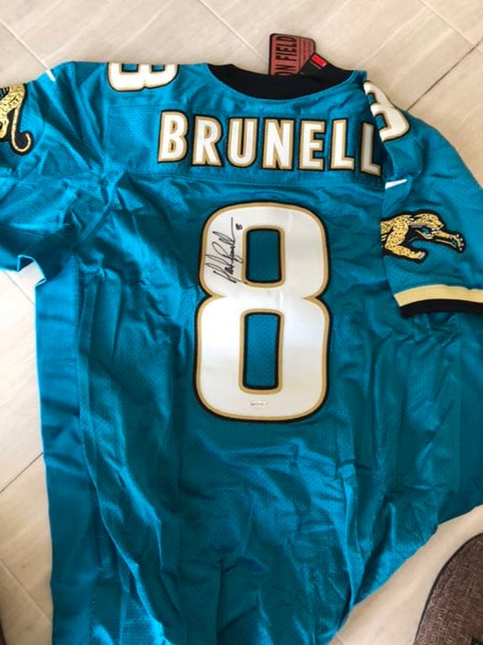 アッパーデッキ社 マーク・ブルネル　サイン入りジャージ