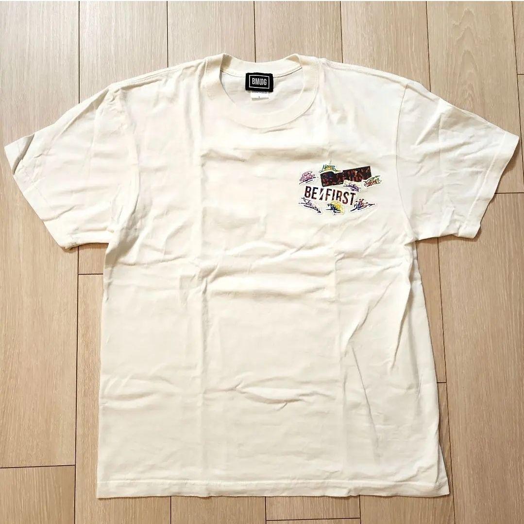 BE:FIRST Boom Boom Back 半袖 Tシャツ 白 ホワイト L
