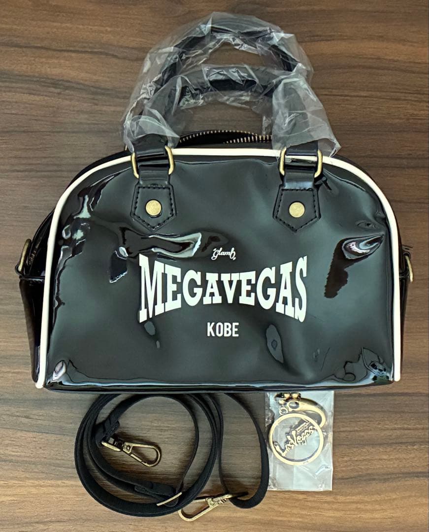メガベガス　glambスペシャルコラボ　ミニボストンバッグ
