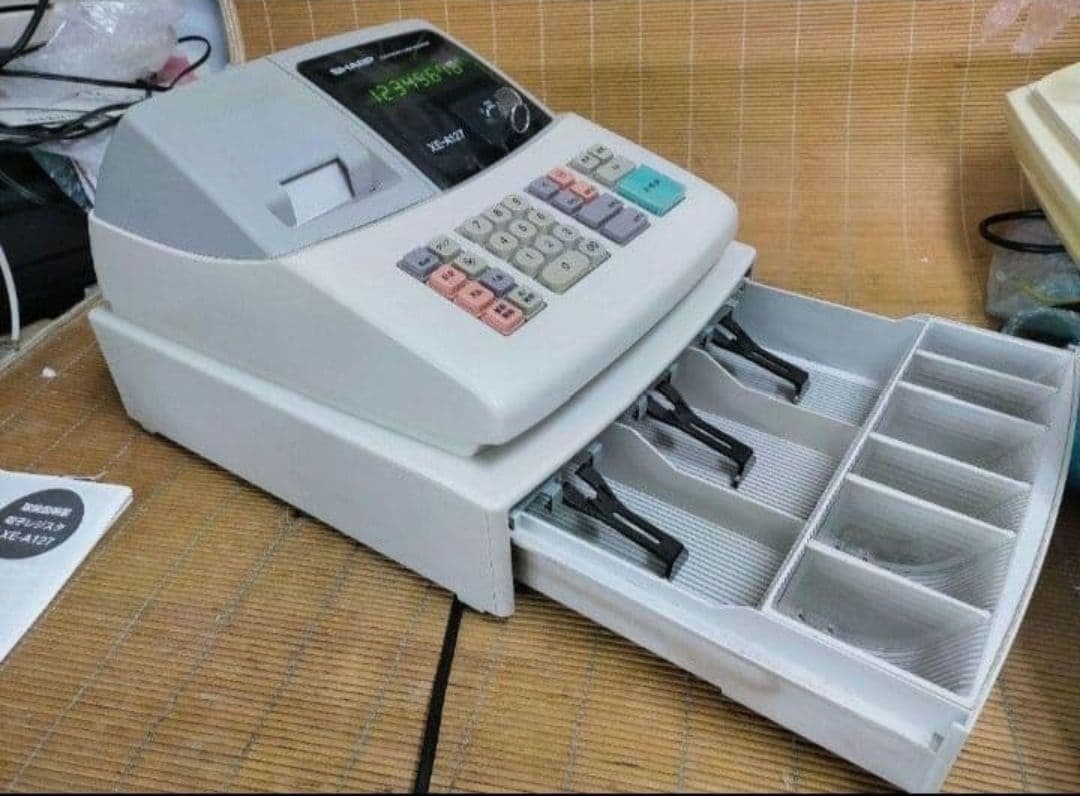 シャープレジスター　XE-A127　簡単便利特殊　送料込　357159