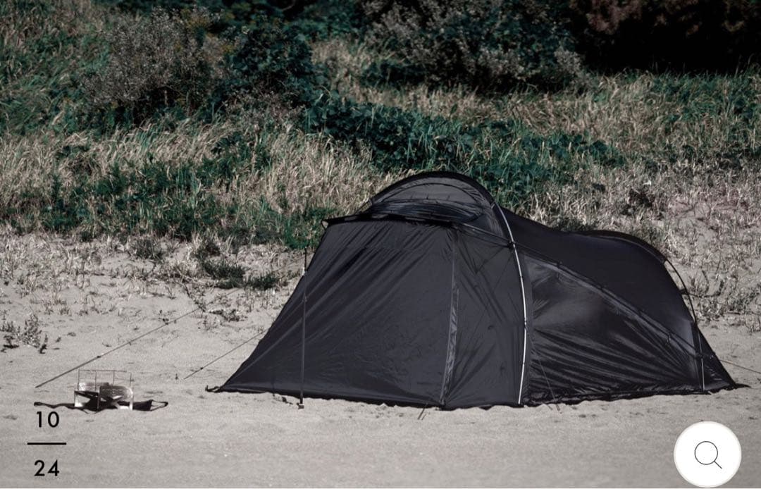 m*9様 【美品】テンビシェルター本体&ルーフ　ブラック