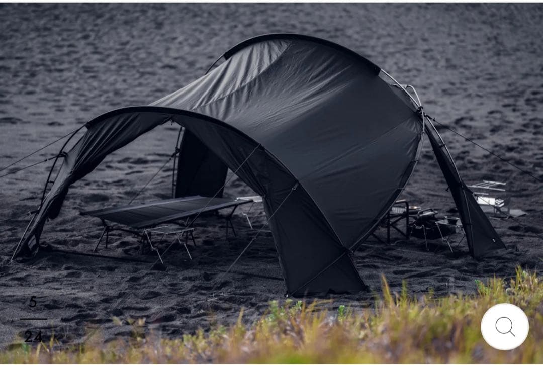 m*9様 【美品】テンビシェルター本体&ルーフ　ブラック