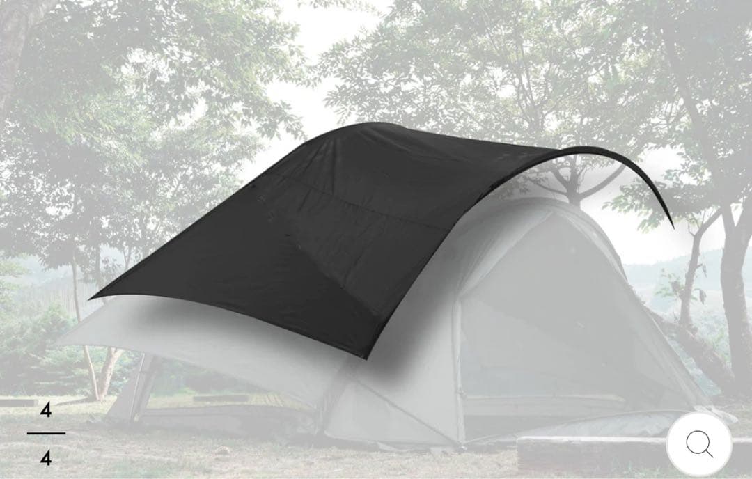 m*9様 【美品】テンビシェルター本体&ルーフ　ブラック