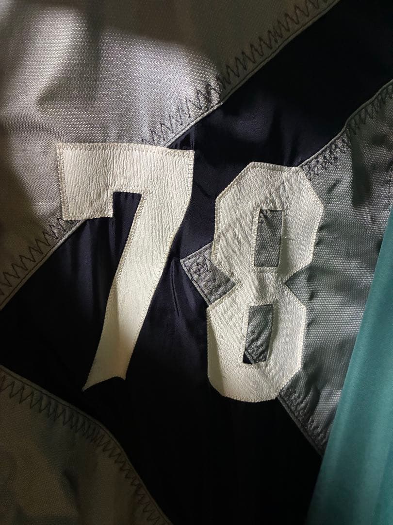 Tiders ジャケット 黒・銀 虎刺繍 山脇コーチ本人着用！