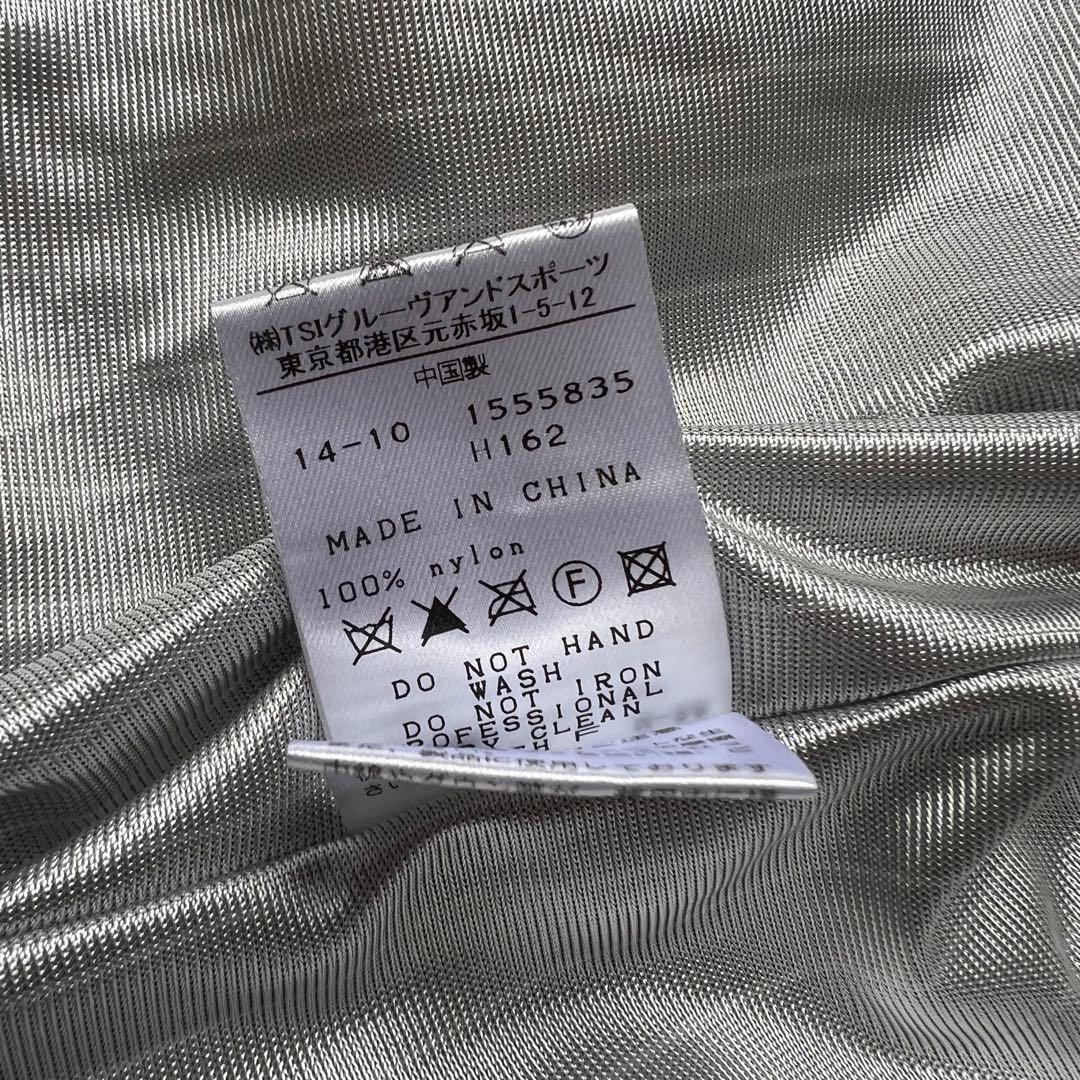 パーリーゲイツ　マスターバニー　ダウンジャケット　シルバー　銀色　レディース　L